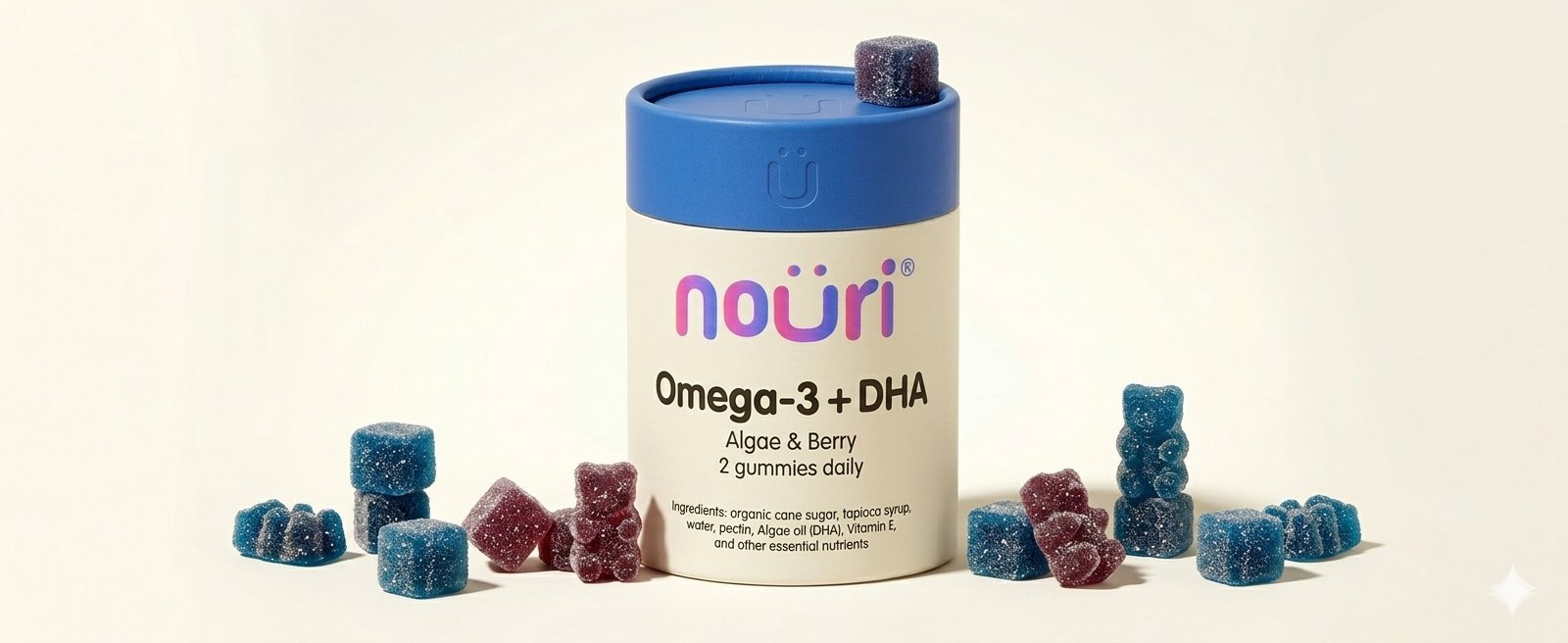 Omega-3 + DHA gummies